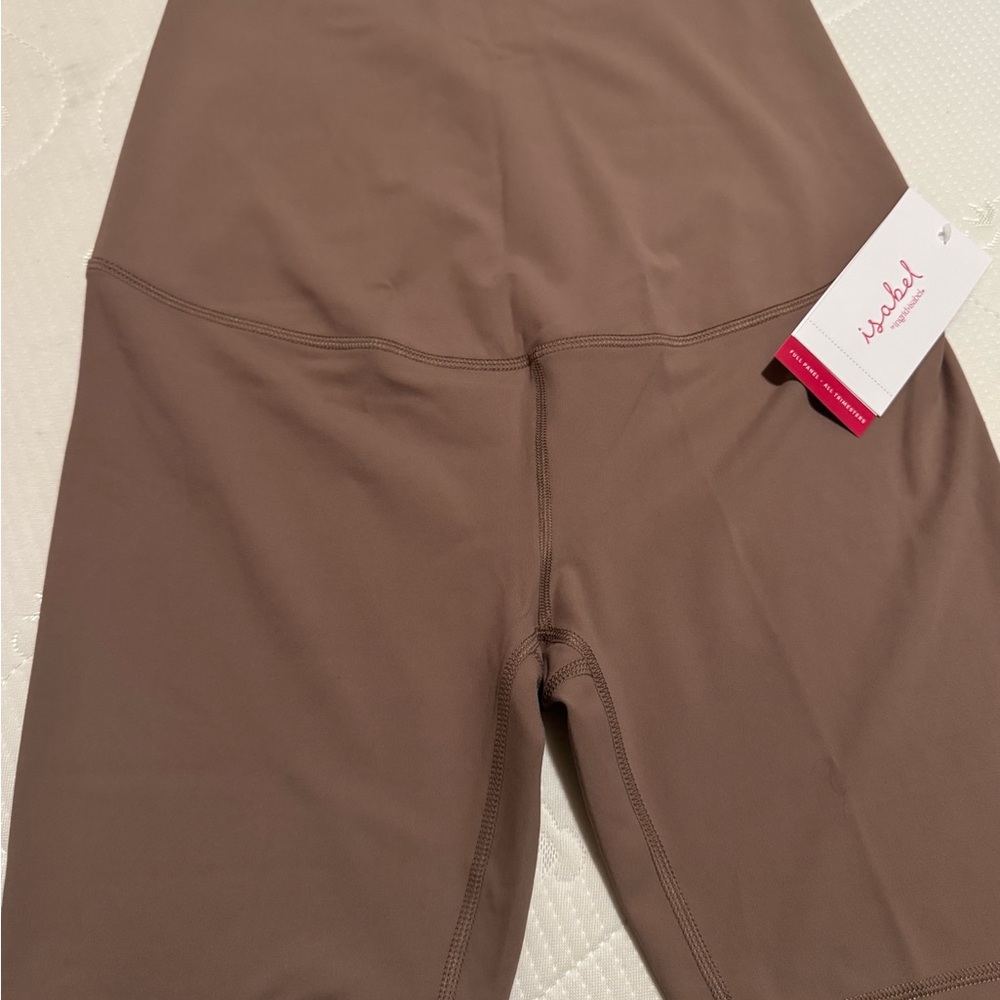 Isabel Maternity by Ingrid & Isabel Brown Bike Shorts